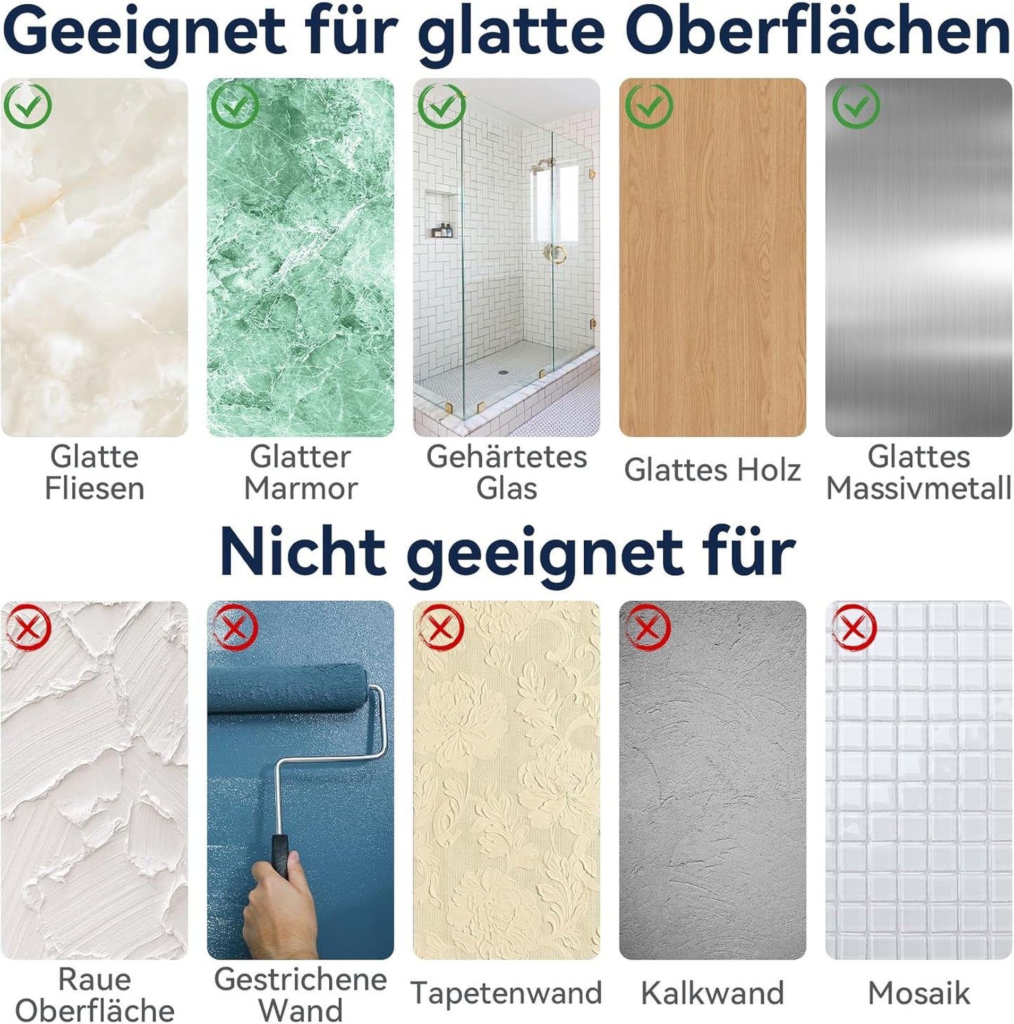 YASONIC Duschregal ohne Bohren mit Seifenschale - Rostfreier & Stabiler Badezimmer Organizer, Schnelltrocknend Duschablage Badregal, Shampoo Halterung für Dusche Shower Shelf, 3 Stück Schwarz